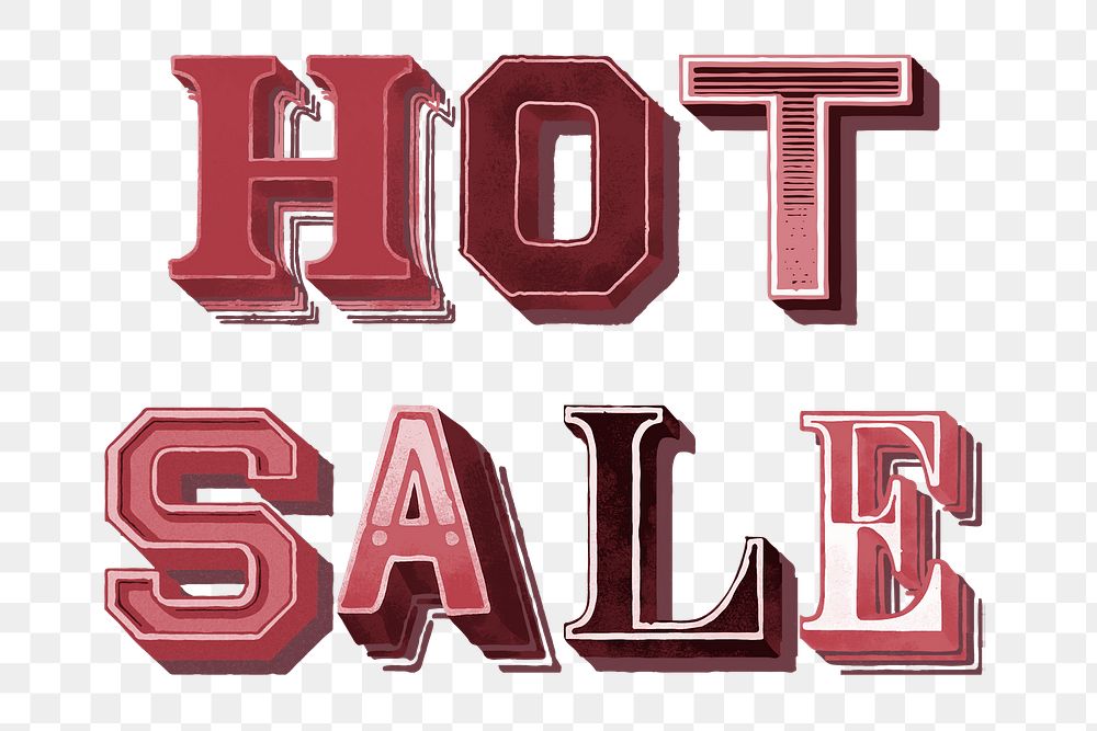 3D word hot sale png