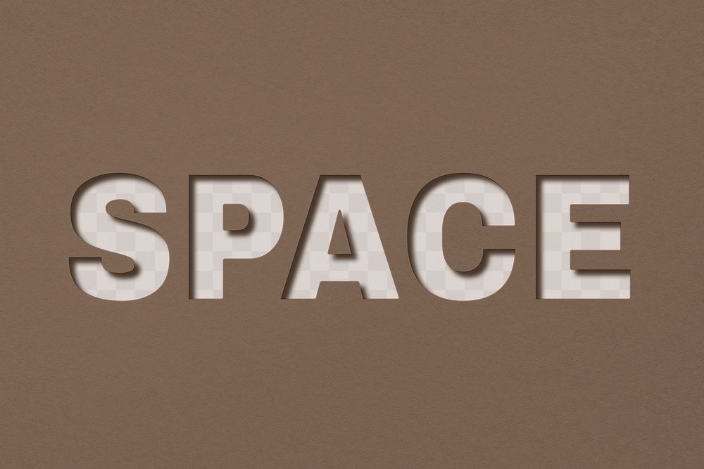 Png word space bold font shadow typography