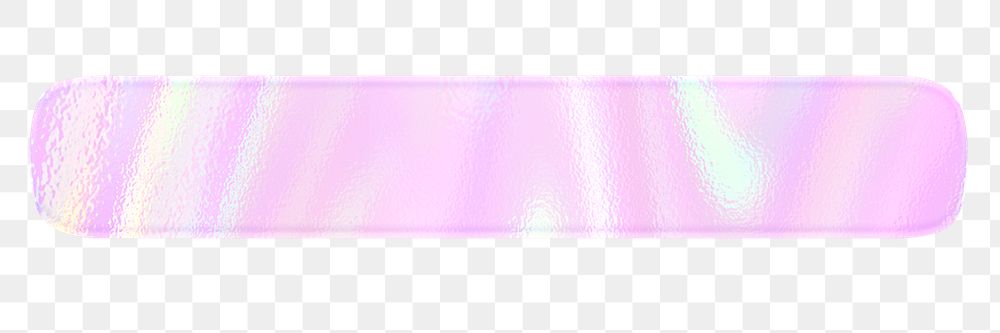 Shiny minus sign sticker png holographic pink pastel