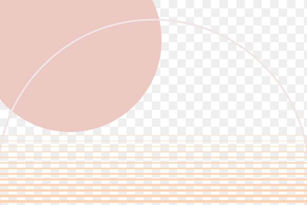 Png pastel moon geometric background transparent