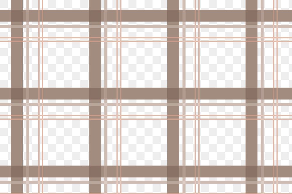 Checkered pattern png background, brown pattern design