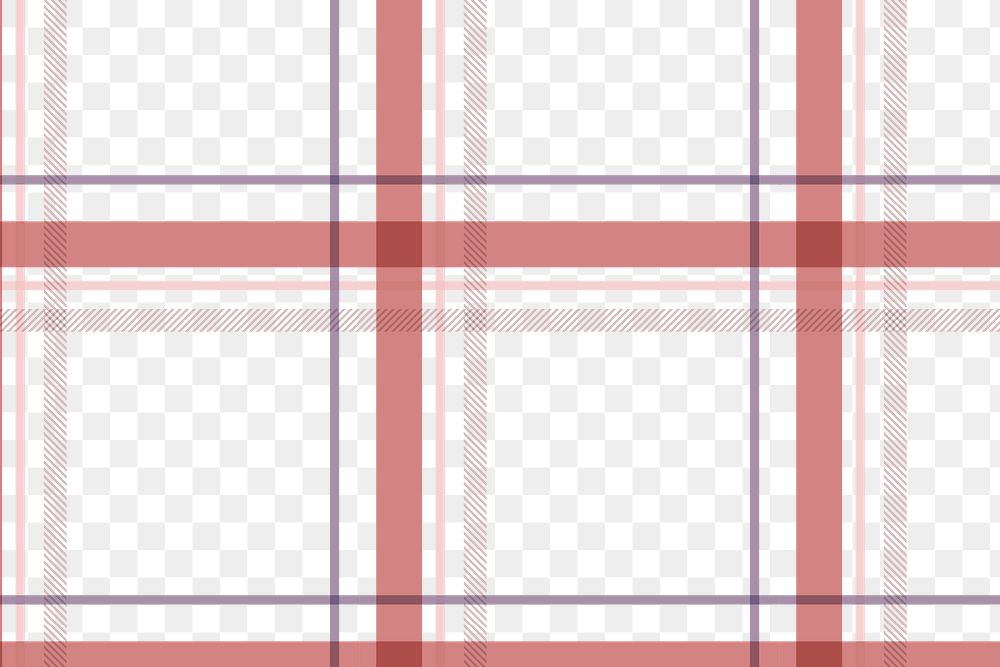 Tartan plaid background png transparent, red pattern design