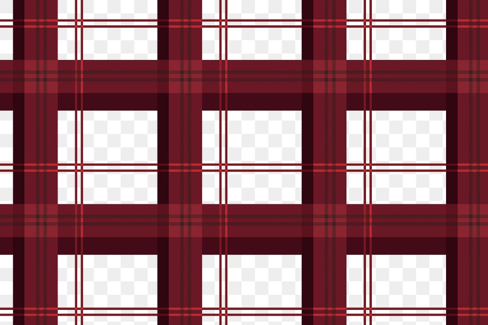 Tartan pattern png background, red traditional design