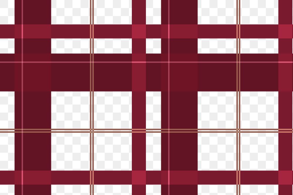 Red checkered png background transparent, abstract pattern design