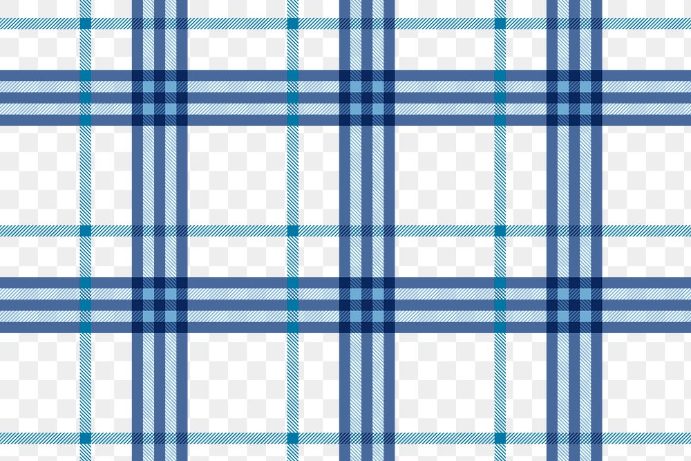 Blue plaid background png transparent, grid pattern design