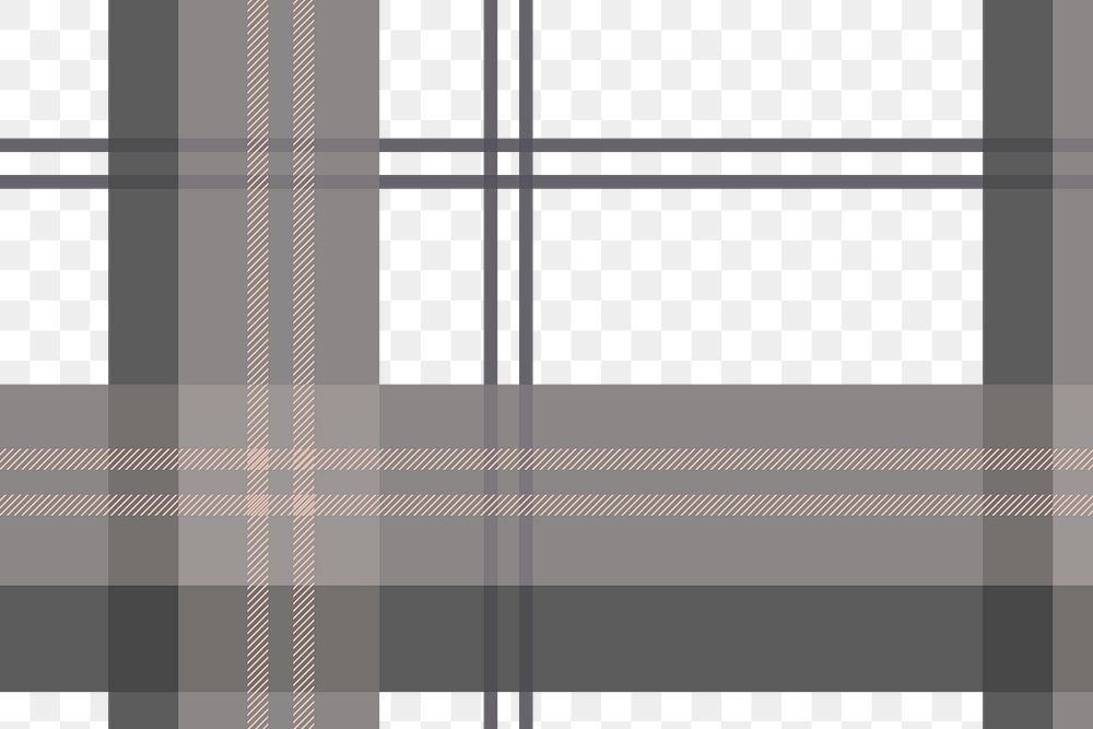 Pattern overlay png transparent background, brown plaid design