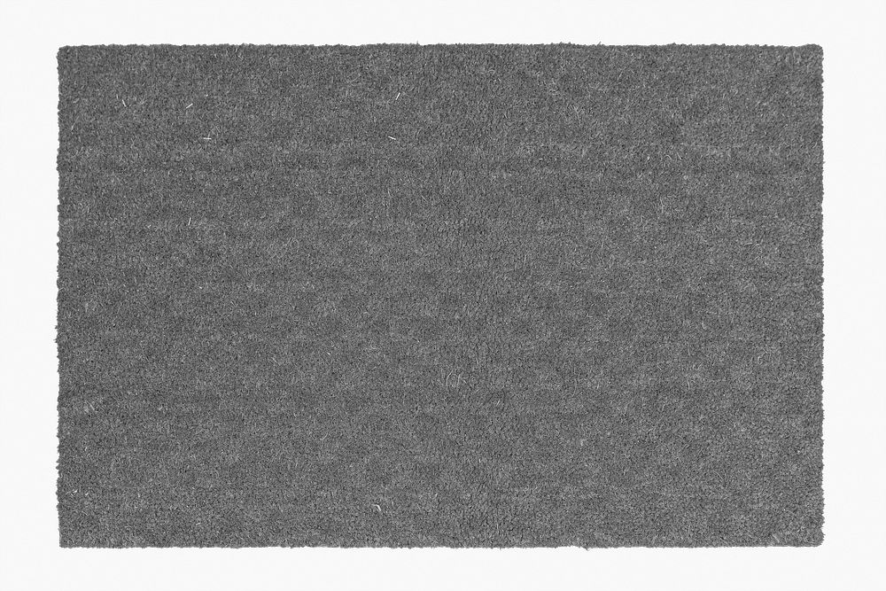 Rectangle door mat png transparent mockup room essential