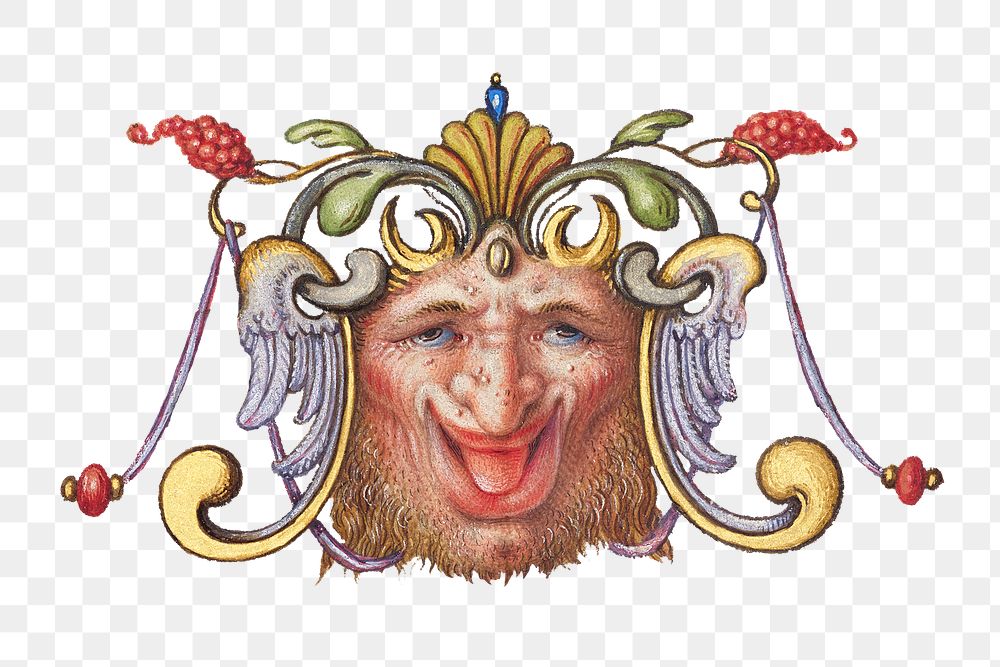 Troll png decorative mythical creature element