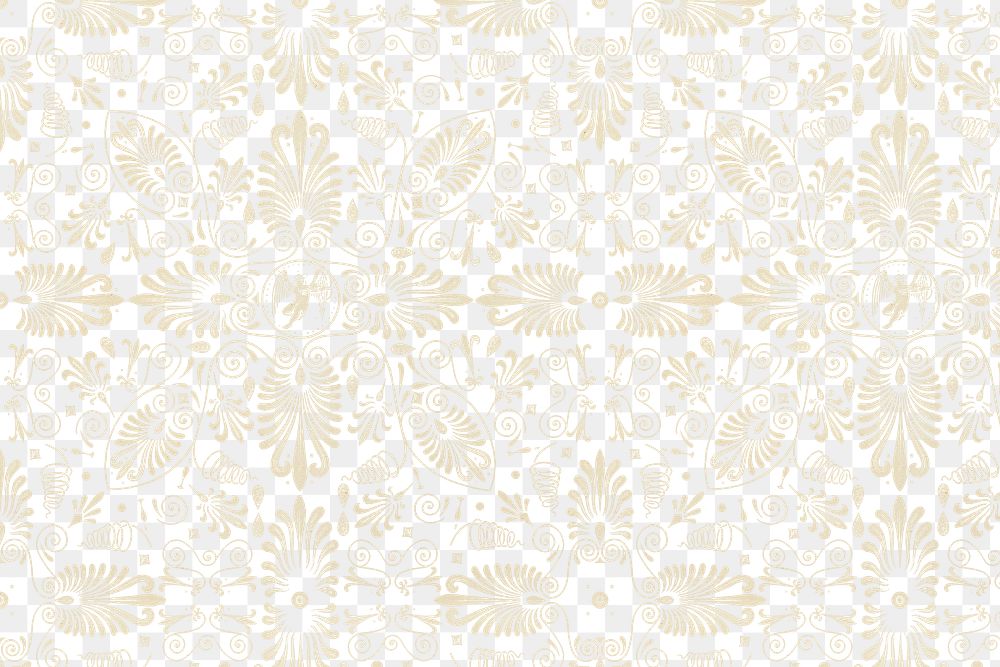 Decorative ancient beige Greek key pattern png background