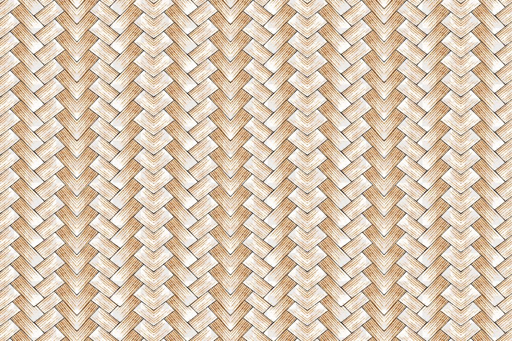 Traditional Japanese bamboo weave png pattern, remix of artwork by Watanabe Seitei