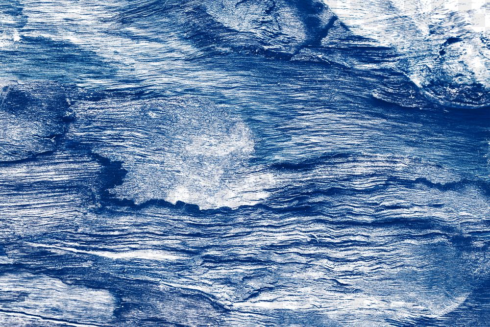Blue coarse wooden surface png background