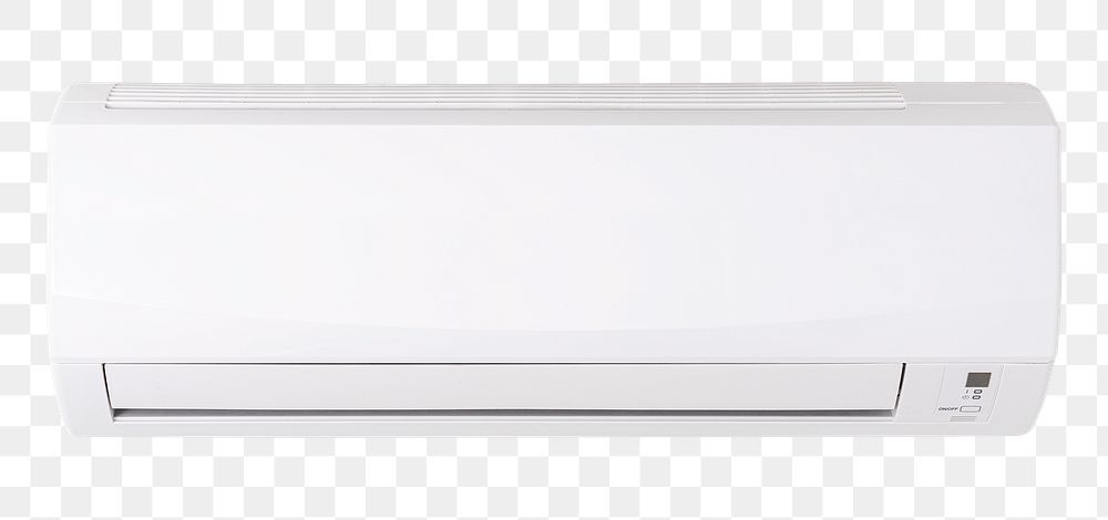 Air conditioner png on transparent background 