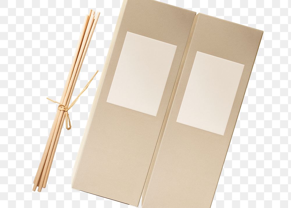 Paper box png packaging for beauty products
