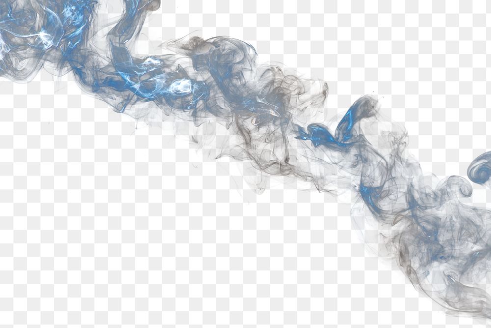 Smoke border png background, abstract element 