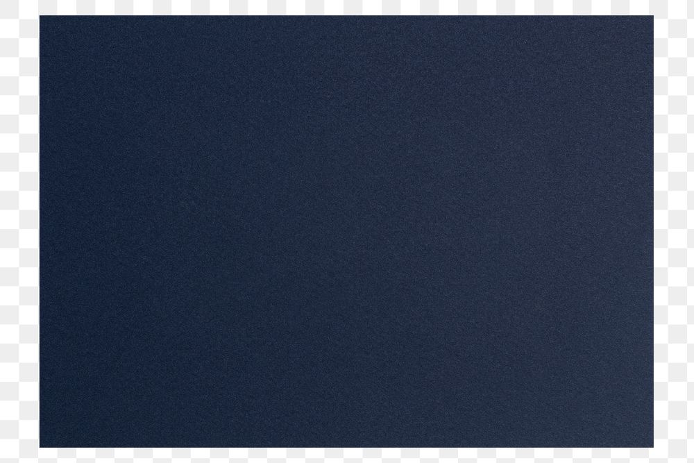 Denim blue paper png, transparent background