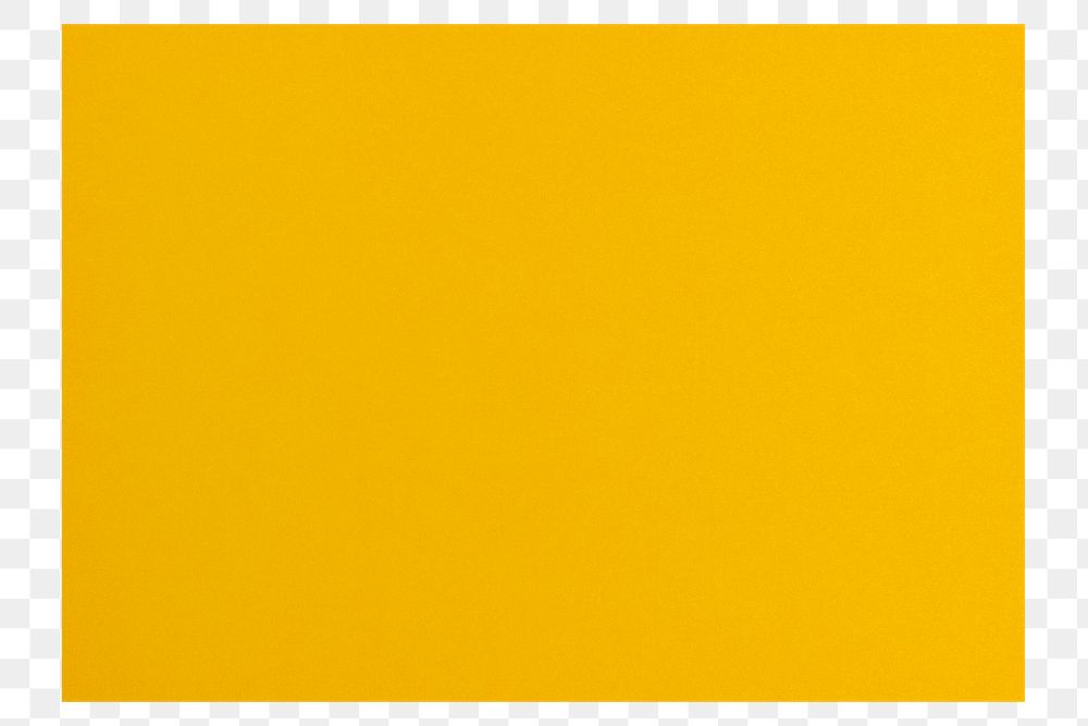 Golden yellow paper background png, digital sticker