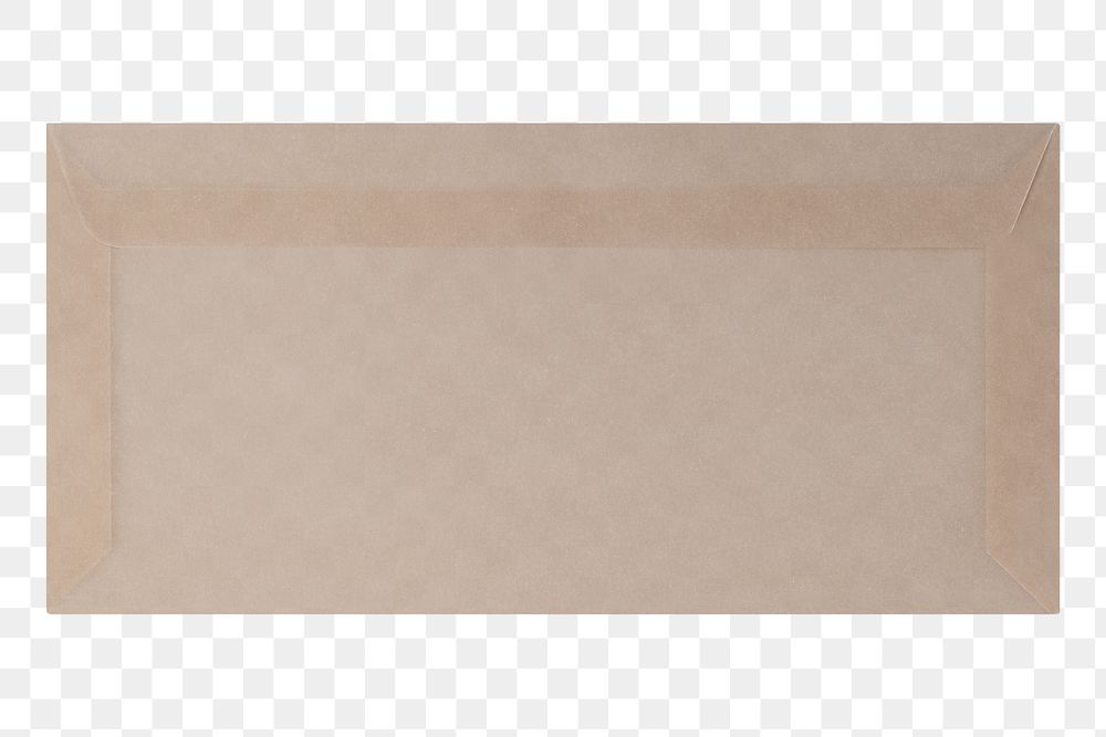 Brown envelope png, stationery sticker