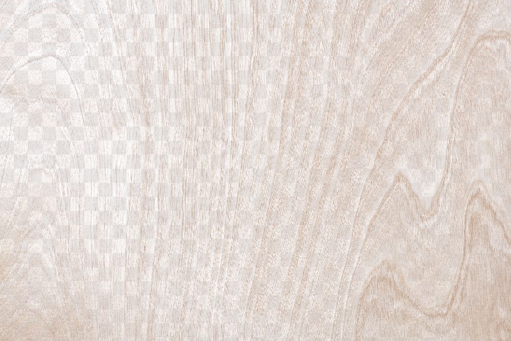 Light wood texture png, transparent background