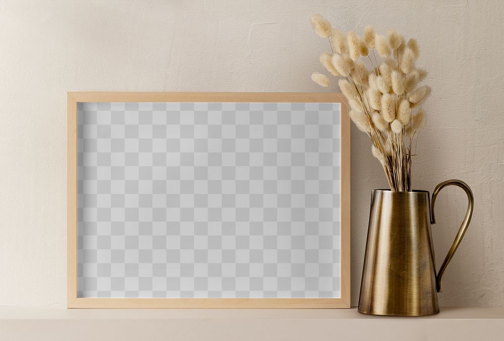 Frame png mockup, modern home interior decor