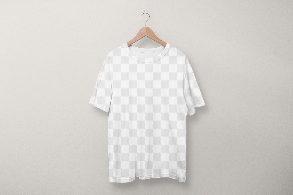 T-shirt png mockup