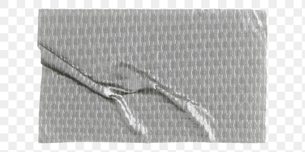 Gray duct tape png, transparent background