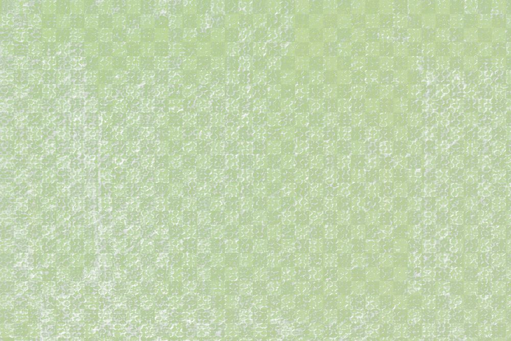 Green paint png, canvas texture, transparent background