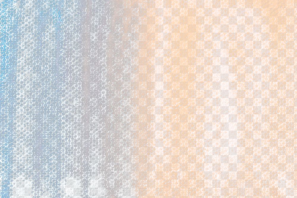 Canvas texture png, orange and blue, transparent background