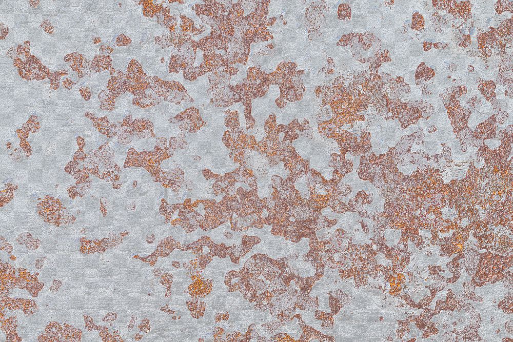 Rust metal texture png, transparent background