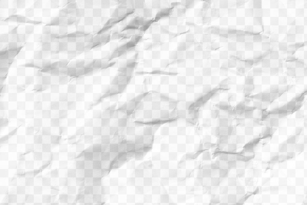 PNG wrinkled paper texture, transparent design