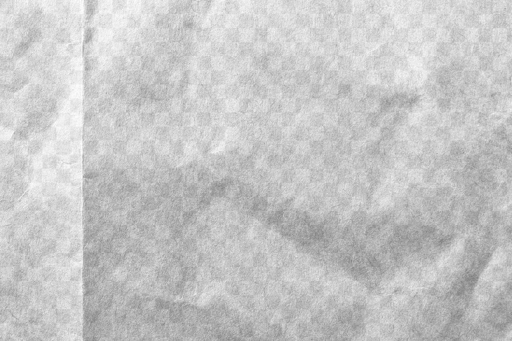 Transparent paper png, wrinkled texture design