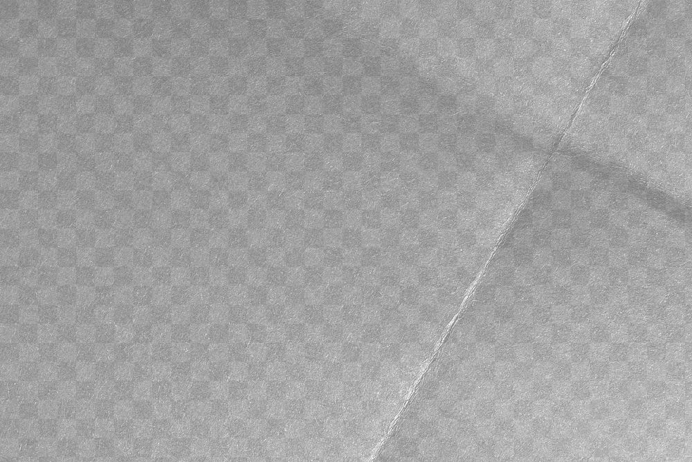 Folded paper png texture, transparent design