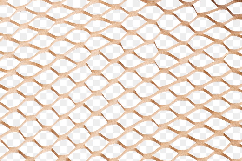 Honeycomb paper core png texure, transparent background