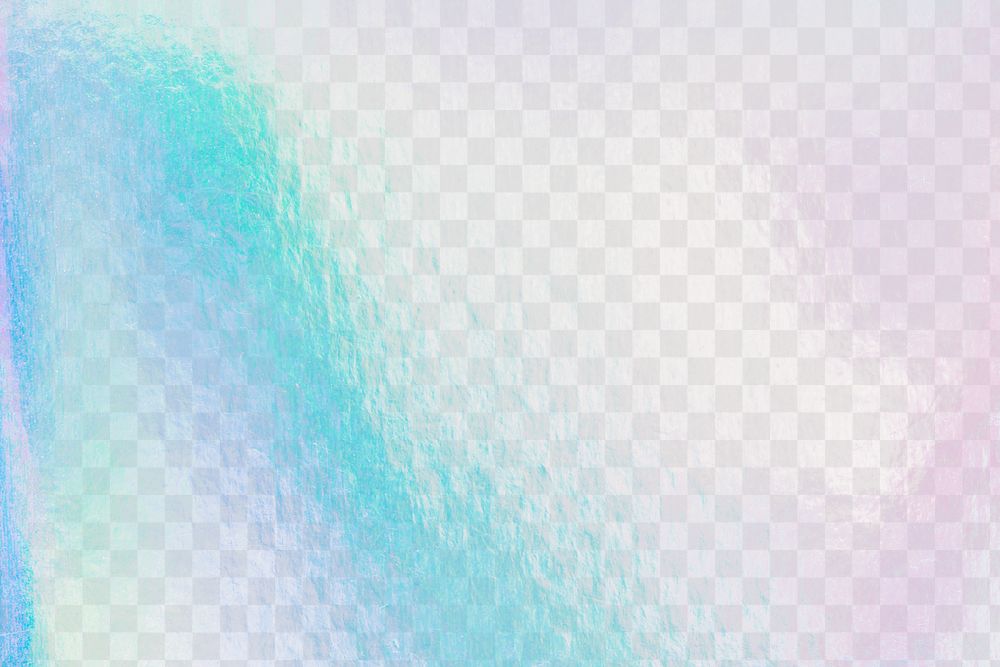 Iridescent png, shiny texture, transparent background