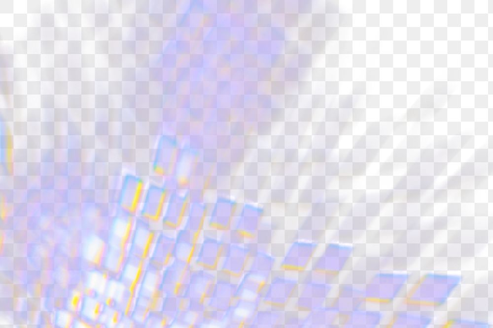 Lens flare png violet light overlay effect on transparent background