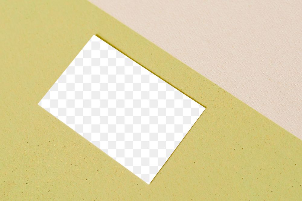 Blank card transparent png