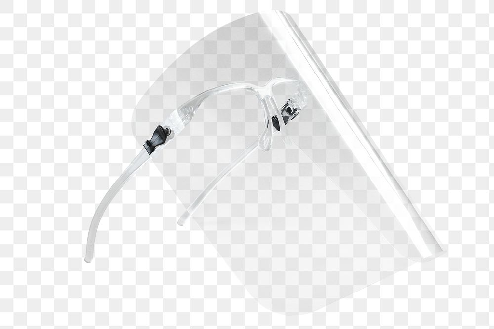 Eyewear detachable face shield design element