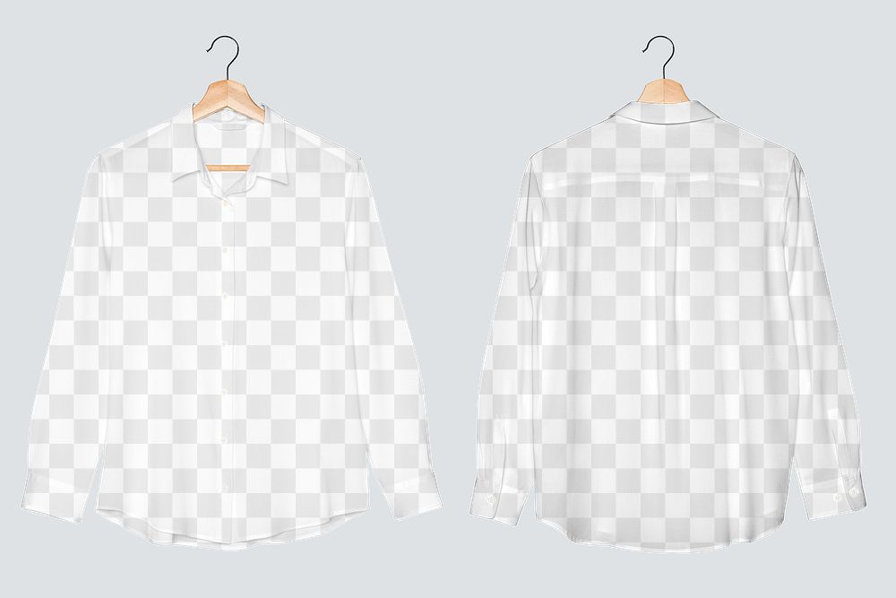 Png blouse transparent mockup women&rsquo;s casual apparel