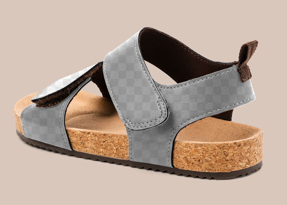Png flip flop transparent mockup summer footwear fashion