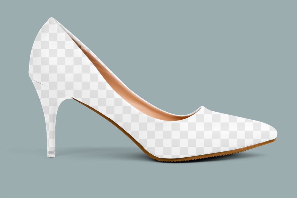 Png high heel transparent mockup women&rsquo;s shoes fashion