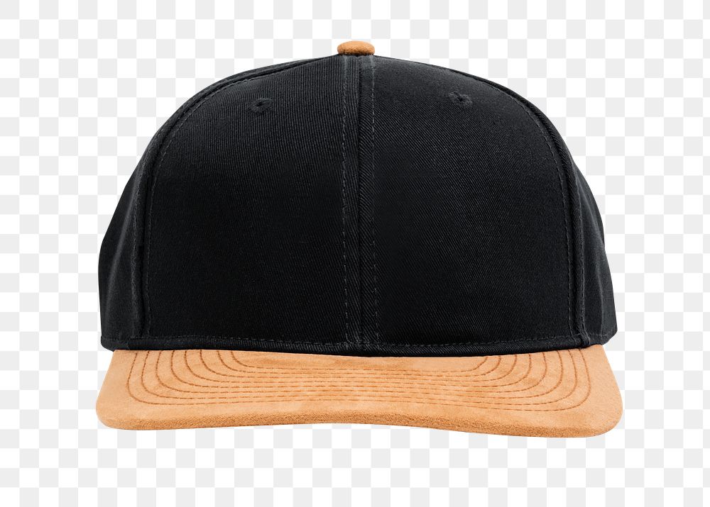 Png black cap mockup headwear accessory