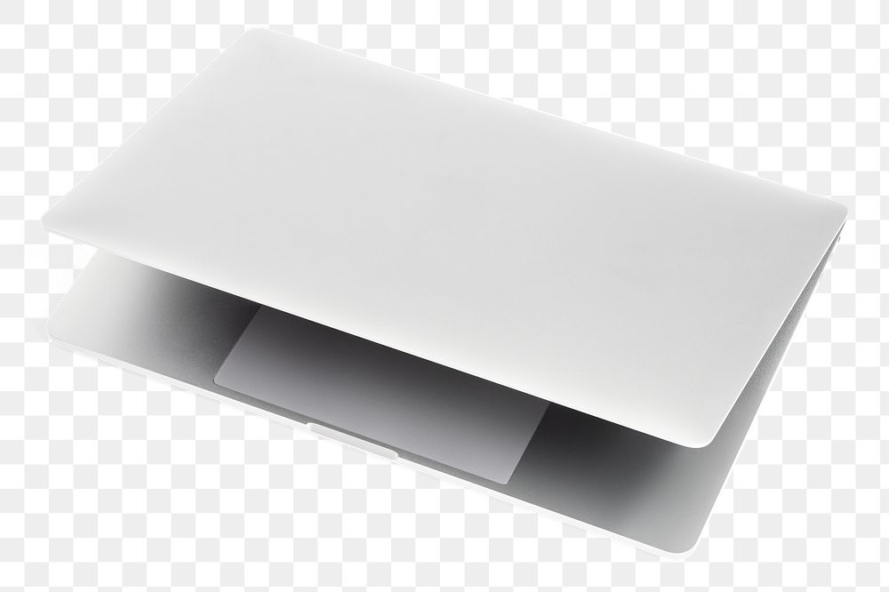 Laptop cover mockup png digital device
