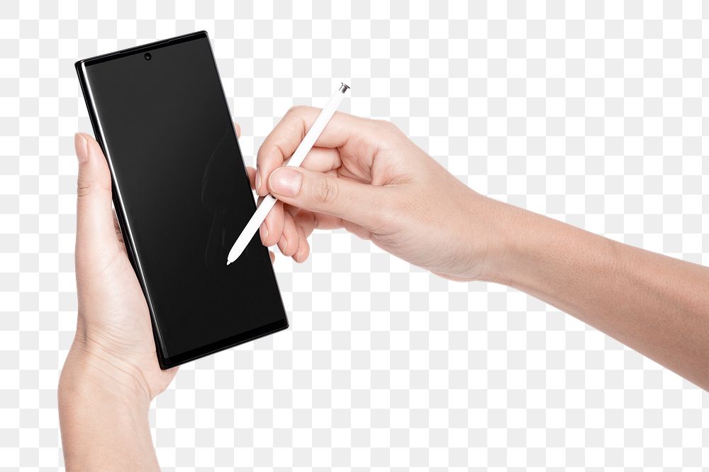 Mobile phone screen png digital device