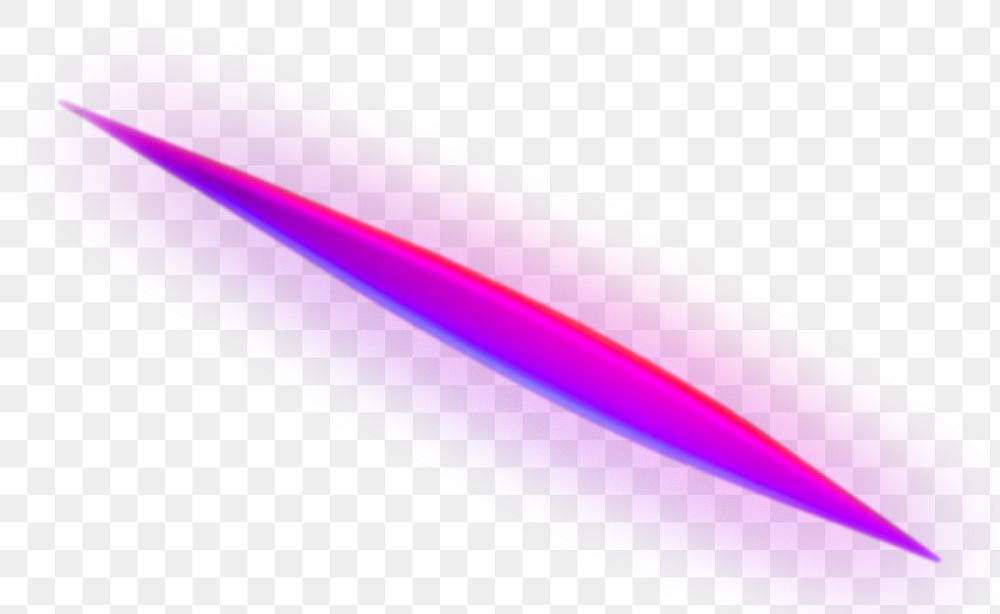 Led light effect png in pink gradient element