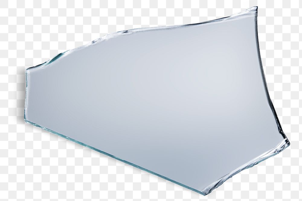 PNG shard of mirror background transparent