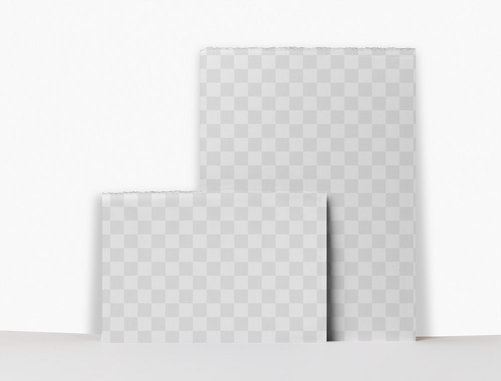 Paper leaning on wall png transparent 