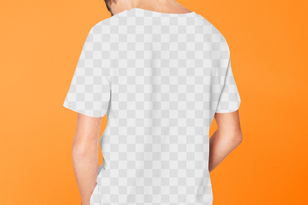 T-shirt mockup png, kid's editable apparel design 