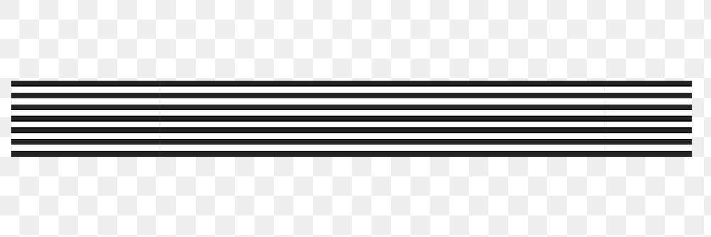 Brush PNG black stripes pattern