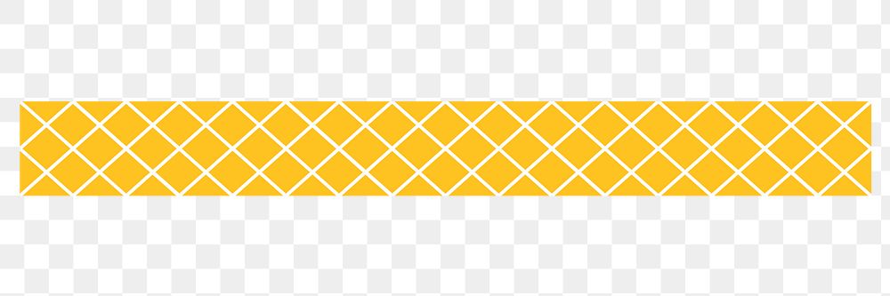 Yellow brush stroke png grid pattern