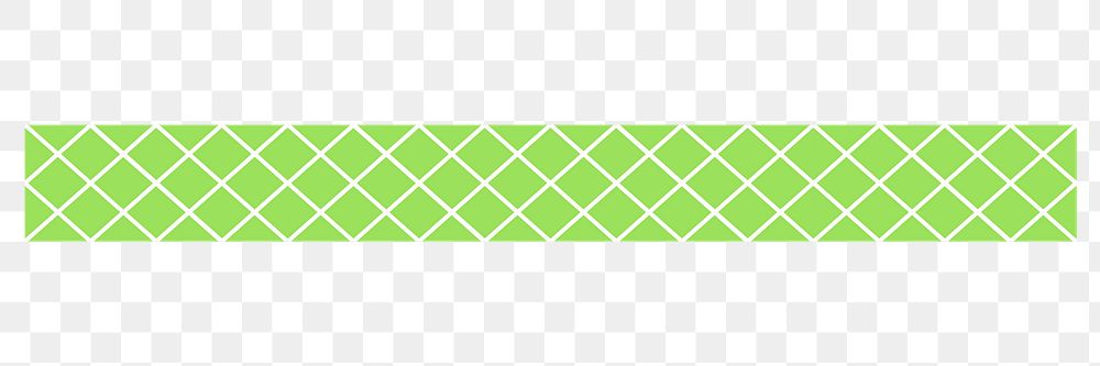 Brush PNG green grid pattern