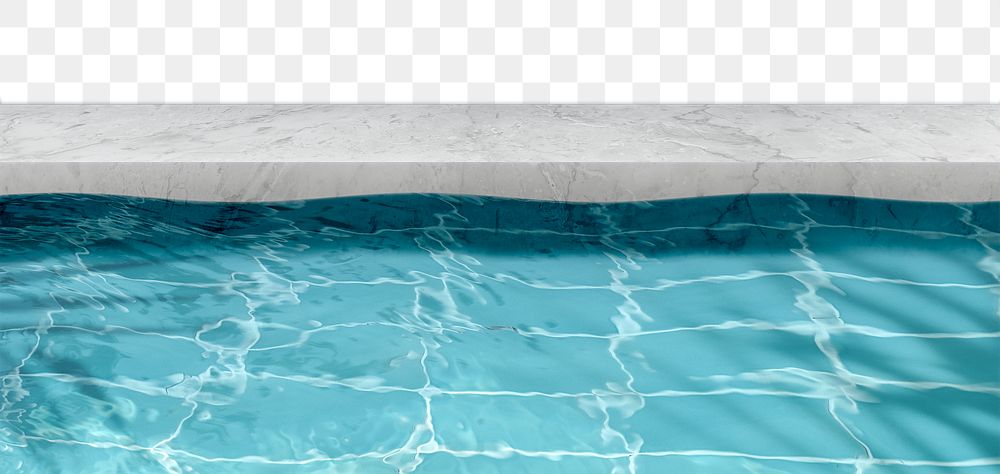 Swimming pool png border design